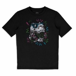 Wonder Nation Boys Tyrannosaurus Rex Short Sleeve Graphic Shirt Top